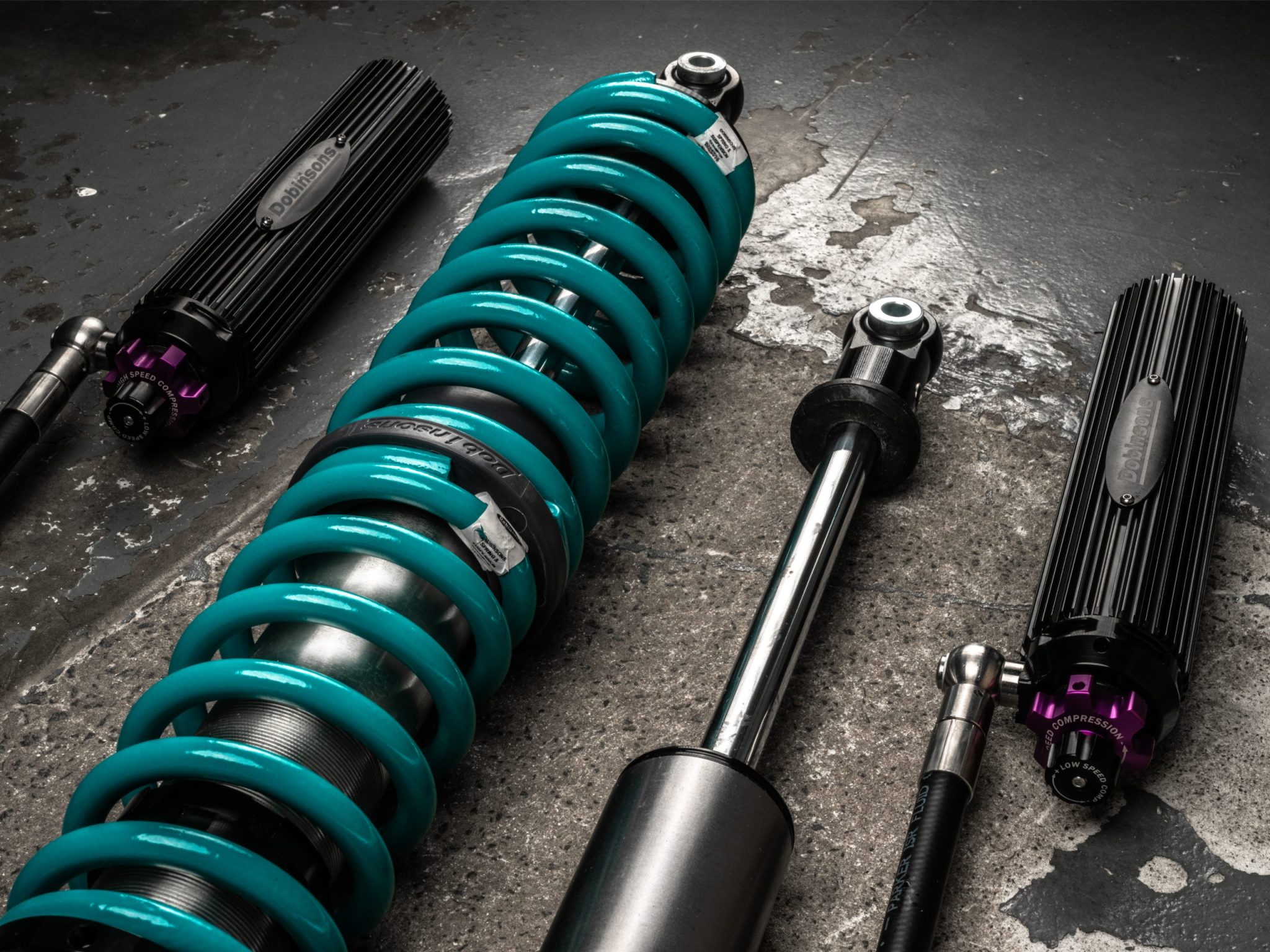 Suspension component testing